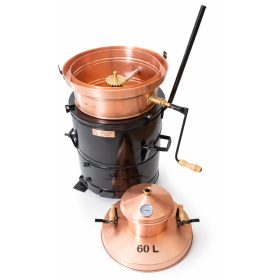   Pálinkafőző Destilatori 40 L, billenős keverővel Ingyenes Kiszállítással