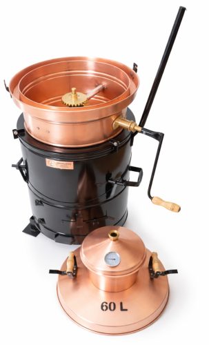 Bere Pálinka Destilatori 40 L, cu mixer basculant Livrare Gratuita