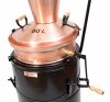 Distilator Pálinka Destilatori 100 L, cu mixer basculant