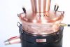 Pálinka distiller Destilatori 100 L, Practical