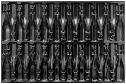 Palacktároló RIMAPLAST CAVA 38 db burgundi+habzó+pezsgős