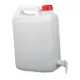 Kunststoffkanne 10 L mit Hahn, rot ICS (M82210R) / Preis inkl. Schraubverschluss /