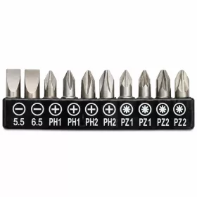 Dedra csavarhúzó bitkészlet 10 db 25 mm (18A07S11)
