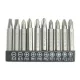 Dedra Schraubendreher-Bit-Satz 10-teilig 50mm (18A07S12)