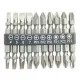 Dedra Schraubendreher-Bit-Satz 65mm (18A07S13)