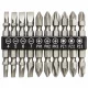 Dedra Schraubendreher-Bit-Satz 65mm (18A07S13)
