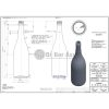 BP Burgundi BG Newline 2.5 bar színtelen BVS 0.75 liter 308 mm