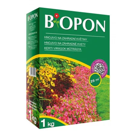 Biopon Kerti virágok növénytáp  1kg