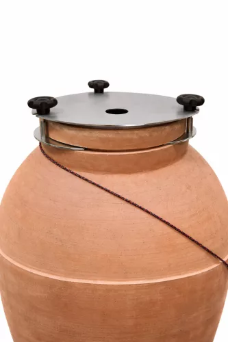 INOX flat lid for THAP Amphora 230 L