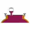 INOX flat lid for THAP Amphora 230 L