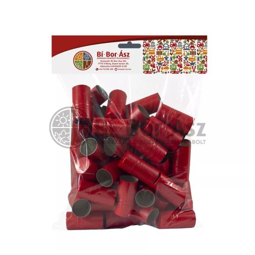 Pilverkupak 30*60 mm VINSTAR menet Piros (50 db)