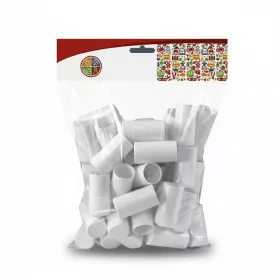 Capac Pilver 30*60mm Plastic alb (50 buc)