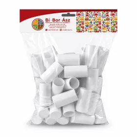 Pilzkappe 30*60mm Kunststoff weiß (50 Stück)