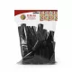 Capac Pilver 30*60mm Plastic negru (50 buc)
