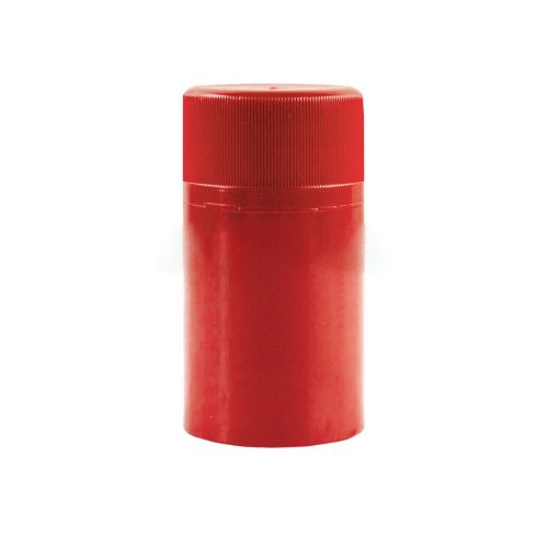 Pilverkupak 30*60mm Műanyag piros (50 db)