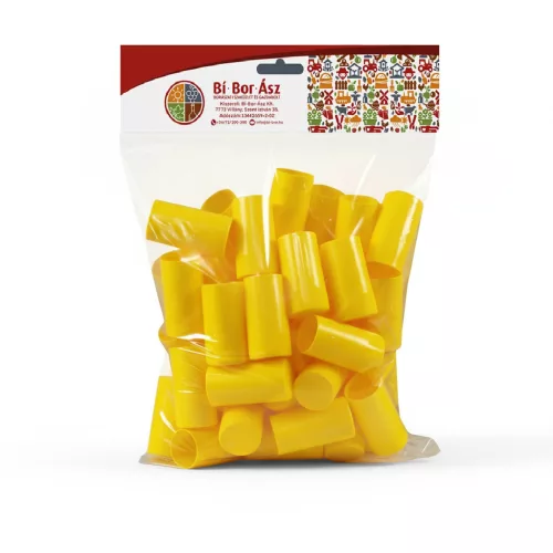 Capac Pilver 30*60mm Plastic galben (50 buc)