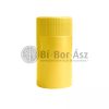 Pilverkupak 30*60mm Műanyag sárga (50 db)