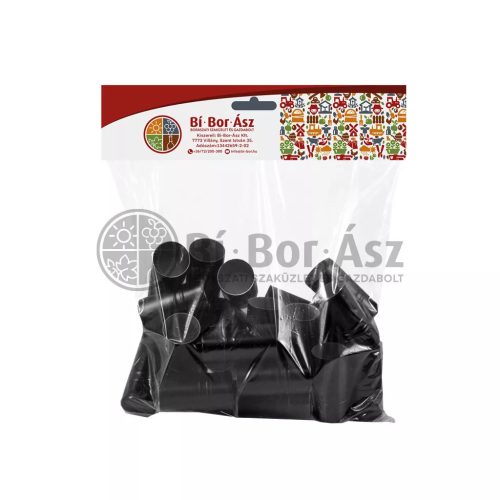 Pilverkupak 30*60 mm VINSTAR menet Fekete (25 db)