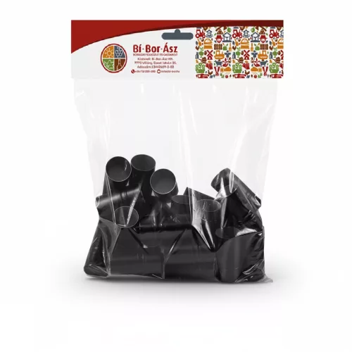 Pilverkupak 30*60 mm VINSTAR menet Fekete (25 db)