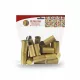 Pilverkupak 30*60 mm VINSTAR menet Arany (25 db)