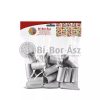 Pilverkupak 30*60 mm VINSTAR menet Ezüst (25 db)