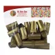 Pilver cap 30*60mm Plastic gold SHINY (25 pcs)