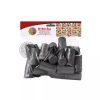 Pilverkupak 30*60mm Műanyag ezüst FÉNYES (25 db)