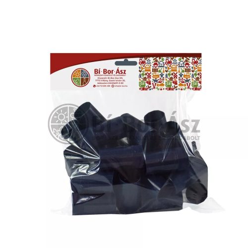 Pilverkupak 30*60mm Műanyag kék sötét (25 db)