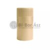Pilverkupak 30*60mm Műanyag krém (25 db)