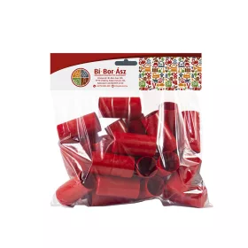 Pilzkappe 30*60mm Plastik rot (25 Stück)