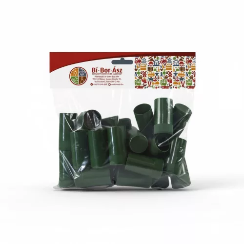 Capac Pilver 30*60mm Plastic verde (25 buc)