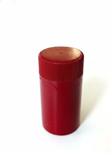 Pilverkupak 30*60mm Műanyag bordó (1000 db)