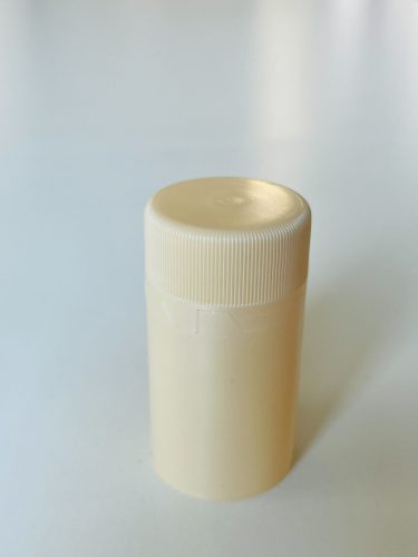 Pilverkupak 30*60mm Műanyag krém (1000 db)