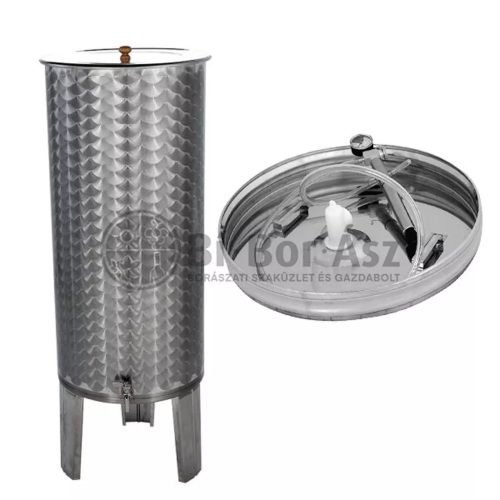 Tartály Zottel (1.1) szilikontömlős úszófedél szettel 180 liter