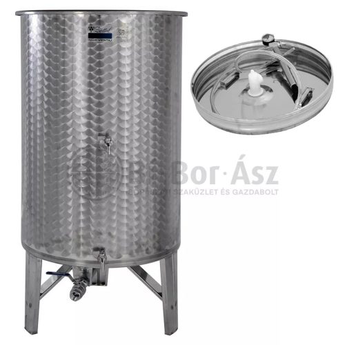 Tartály Zottel (1.3) szilikontömlős úszófedél szettel 300 liter, 3 csap