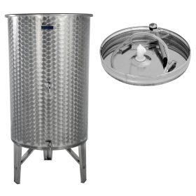   Tartály Zottel (1.2) szilikontömlős úszófedél szettel 600 liter, 2 csap