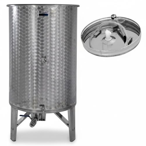 Rezervor Zottel (1.3) cu set de capac plutitor pentru furtun din silicon 600 litri, 3 robinete