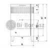 Tank Zottel (3.1) with floating lid 3300 liters, with a cooling jacket