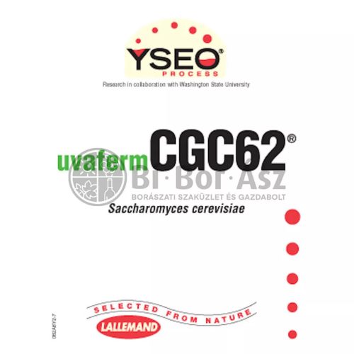 Fajélesztő Uvaferm CGC-62 YSEO (0,5 kg)