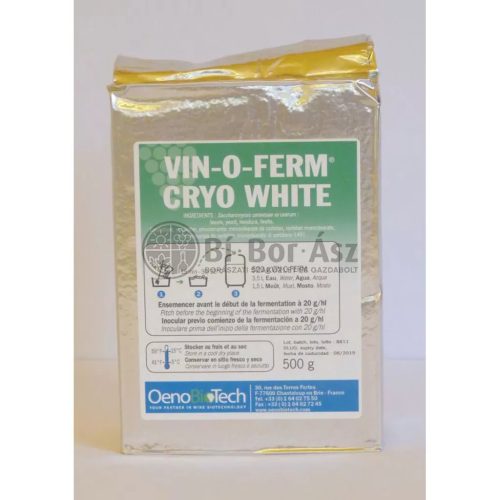 Fajélesztő Vin-o-Ferm - Cryo White 0,5 kg