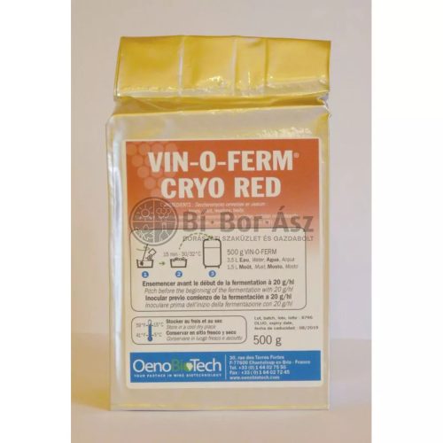 Fajélesztő Vin-o-Ferm - Cryo Red 0,5 kg