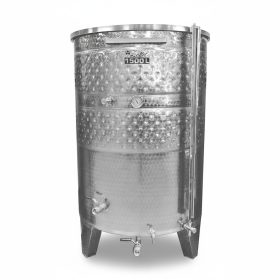   Tartály Zottel (3.2) úszófedeles 2000 liter, kettő hűtőpalásttal