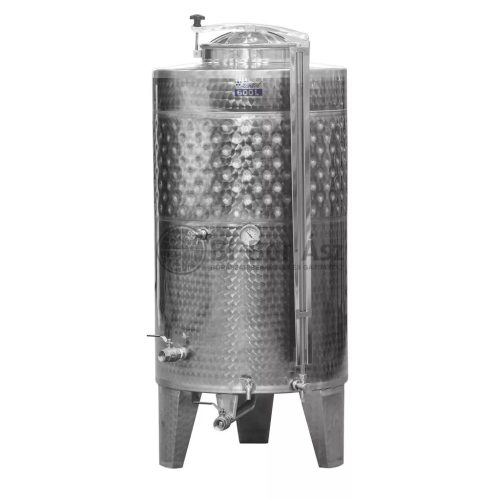 Tartály Zottel (5.1) zárt 600 liter, egy hűtőpalásttal, felső búvónyílással