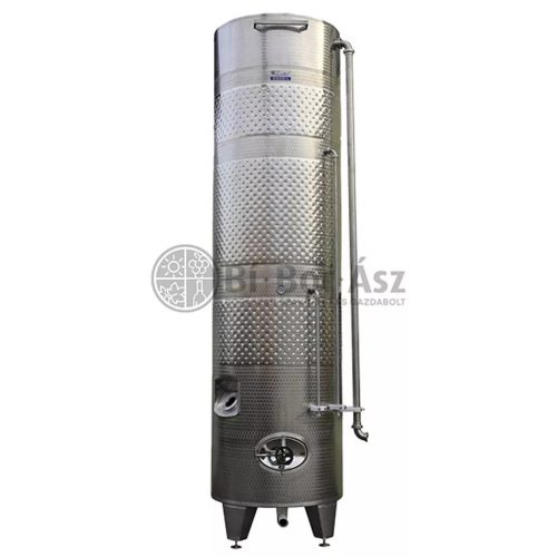 Tartály Zottel (5.3) zárt 6400 liter, három hűtőpalásttal, felső és oldalsó búvónyílással