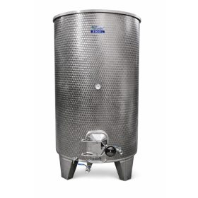   Tartály Zottel (6.1) erjesztő, úszófedeles 300 liter, hűtőpalást nélkül