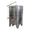 Tartály Zottel (6.3) erjesztő, úszófedeles 2450 liter, kettő hűtőpalásttal