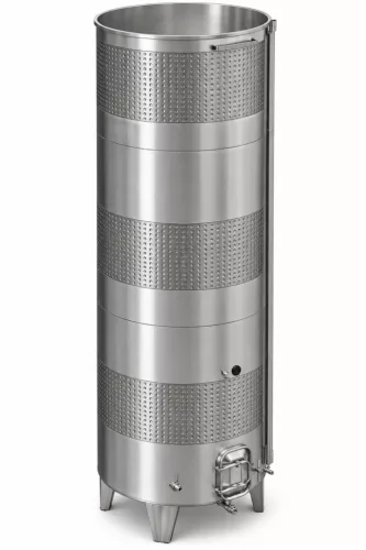 Fermentator rezervor Zottel (6.4), capac plutitor 6400 litri, cu trei mantale de racire