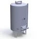 Tartály Zottel (7.1) erjesztő, zárt 500 liter, hűtőpalást nélkül