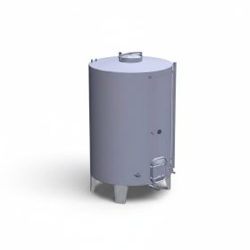   Tartály Zottel (7.1) erjesztő, zárt 3850 liter, hűtőpalást nélkül