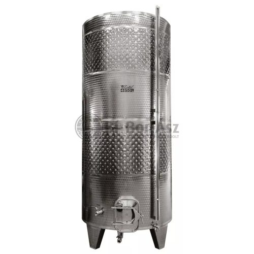 Tartály Zottel (7.3) erjesztő, zárt 2000 liter, kettő hűtőpalásttal